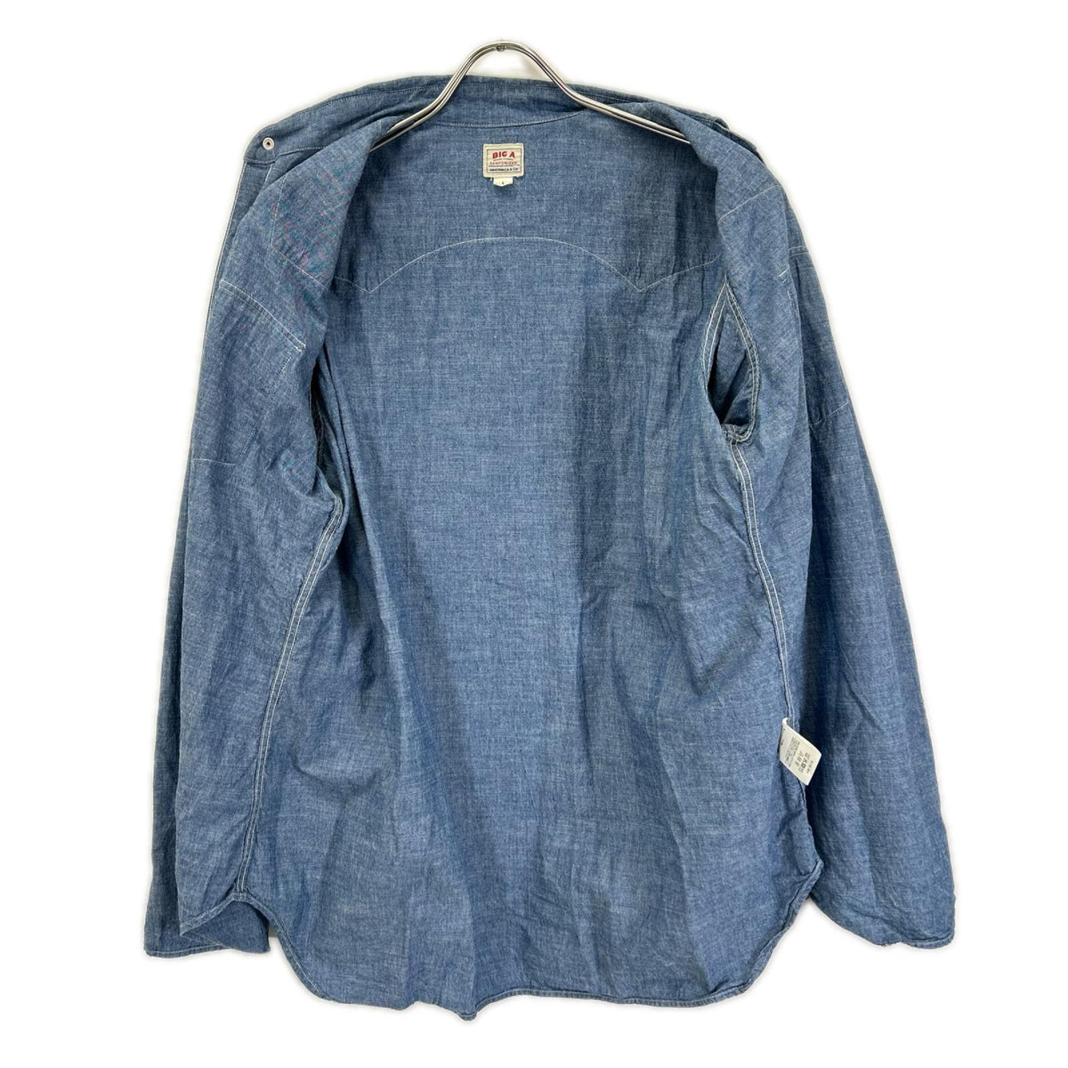ANATOMICA アナトミカ 530-611-09 インディゴ HARRISON SHIRT CHAMBRAY ウエスタンシャツ トップス