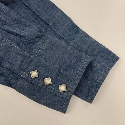ANATOMICA アナトミカ 530-611-09 インディゴ HARRISON SHIRT CHAMBRAY ウエスタンシャツ トップス
