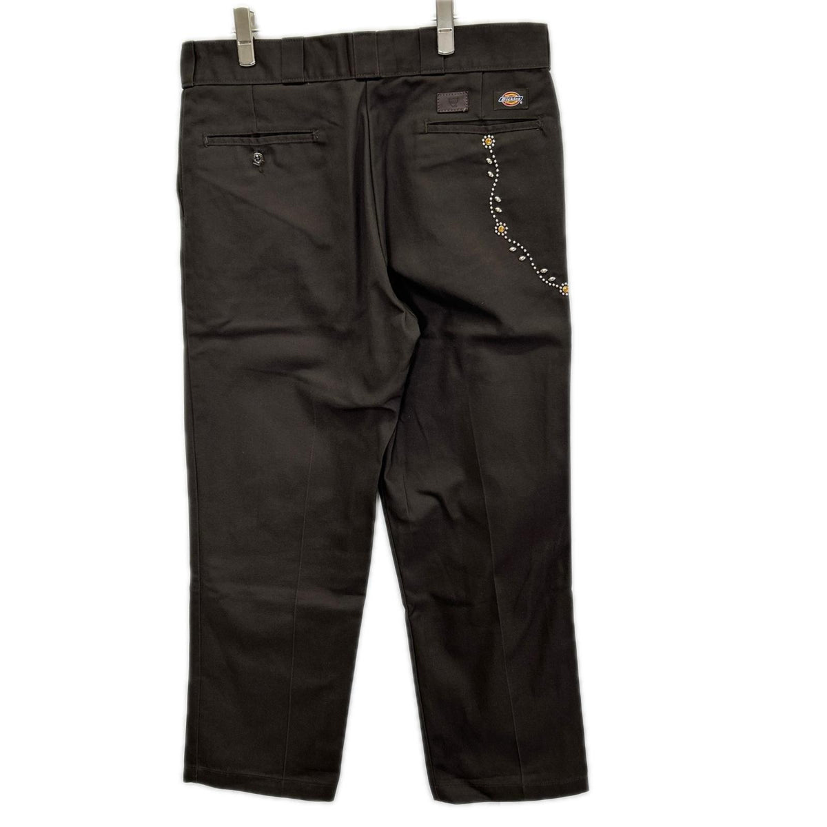 Dickies ディッキーズ 【×HTC】ブラウン 874 ウォレットチェーンスタッズ カスタムパンツ ボトムス
