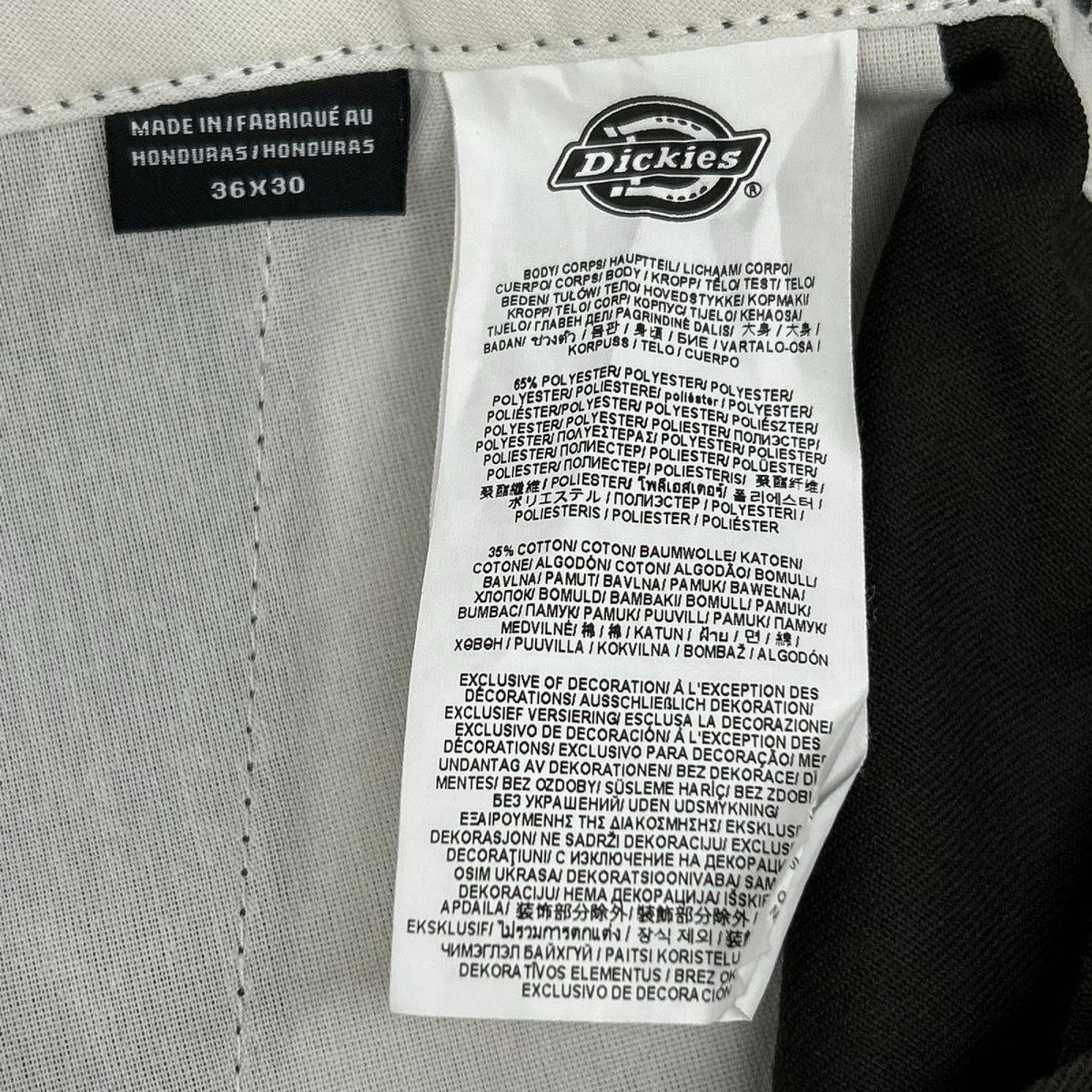 Dickies ディッキーズ 【×HTC】ブラウン 874 ウォレットチェーンスタッズ カスタムパンツ ボトムス