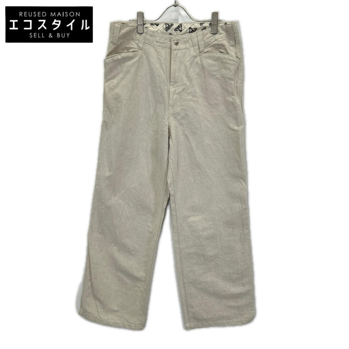 BENDAVIS ベンデイビス 90周年記念モデル BDY-5667P アイボリー Cotton /Line Pants ボトムス