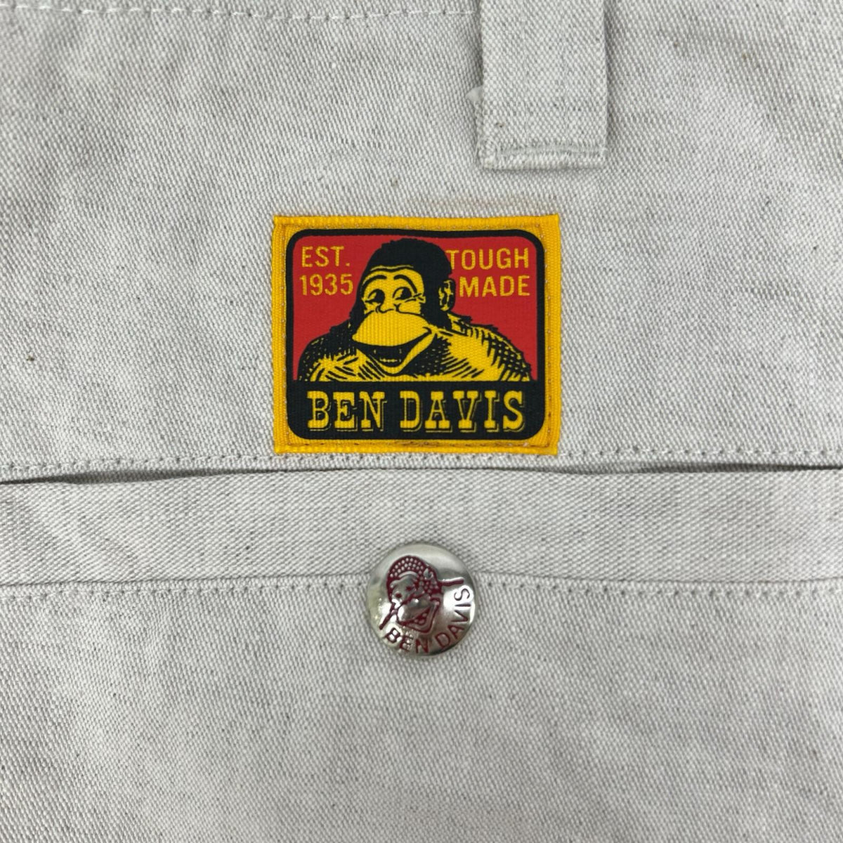 BENDAVIS ベンデイビス 90周年記念モデル BDY-5667P アイボリー Cotton /Line Pants ボトムス