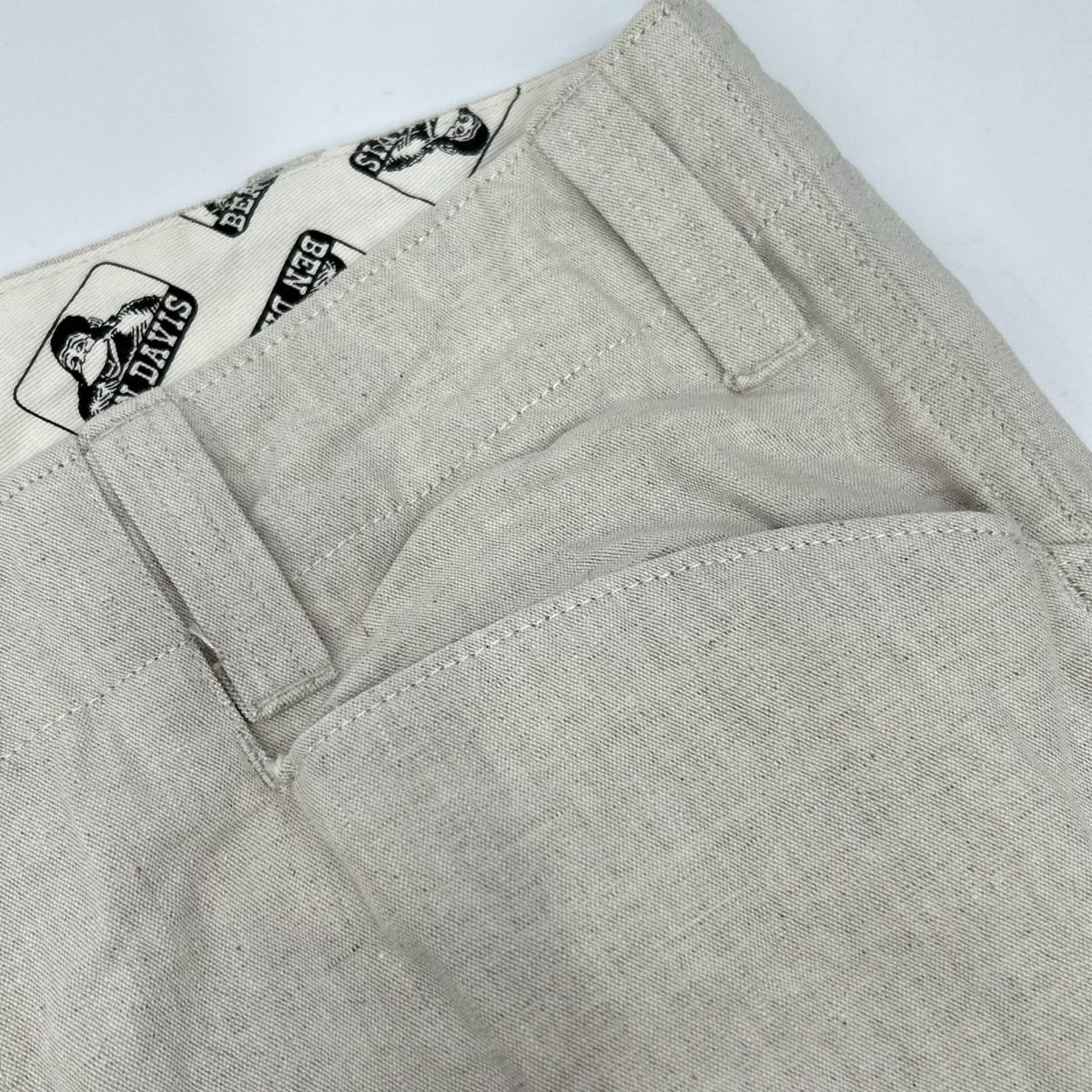 BENDAVIS ベンデイビス 90周年記念モデル BDY-5667P アイボリー Cotton /Line Pants ボトムス