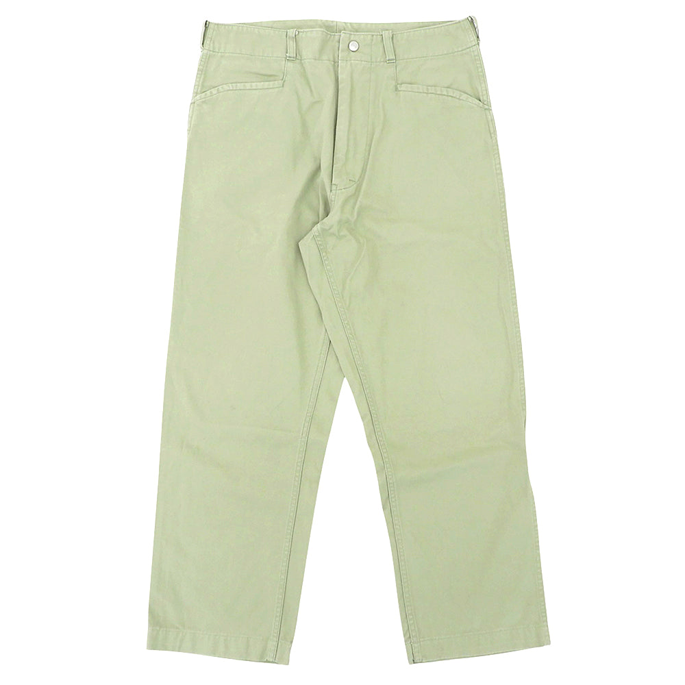 Der SAMMLER Solo ディアザムラーソロ THE THREE ROBBERS GOLDEN GATE PANTS ボトムス メンズ ライムグリーン S ボトムス