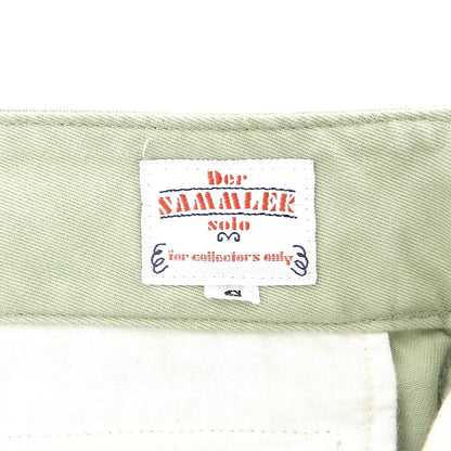 Der SAMMLER Solo ディアザムラーソロ THE THREE ROBBERS GOLDEN GATE PANTS ボトムス メンズ ライムグリーン S ボトムス