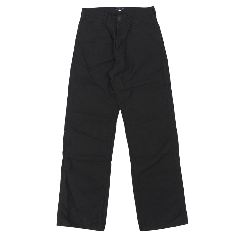 WEARMASTERS ウエアマスターズ モールスキン ボタンフライワイドパンツ ボトムス メンズ ブラック 34 ボトムス