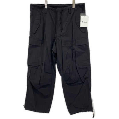 Y's for men ワイズフォーメン ML-P08-600 ブラック ナイロン NYLON WEATHER CARGO PANTS カーゴパンツ ボトムス