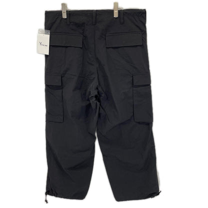 Y's for men ワイズフォーメン ML-P08-600 ブラック ナイロン NYLON WEATHER CARGO PANTS カーゴパンツ ボトムス