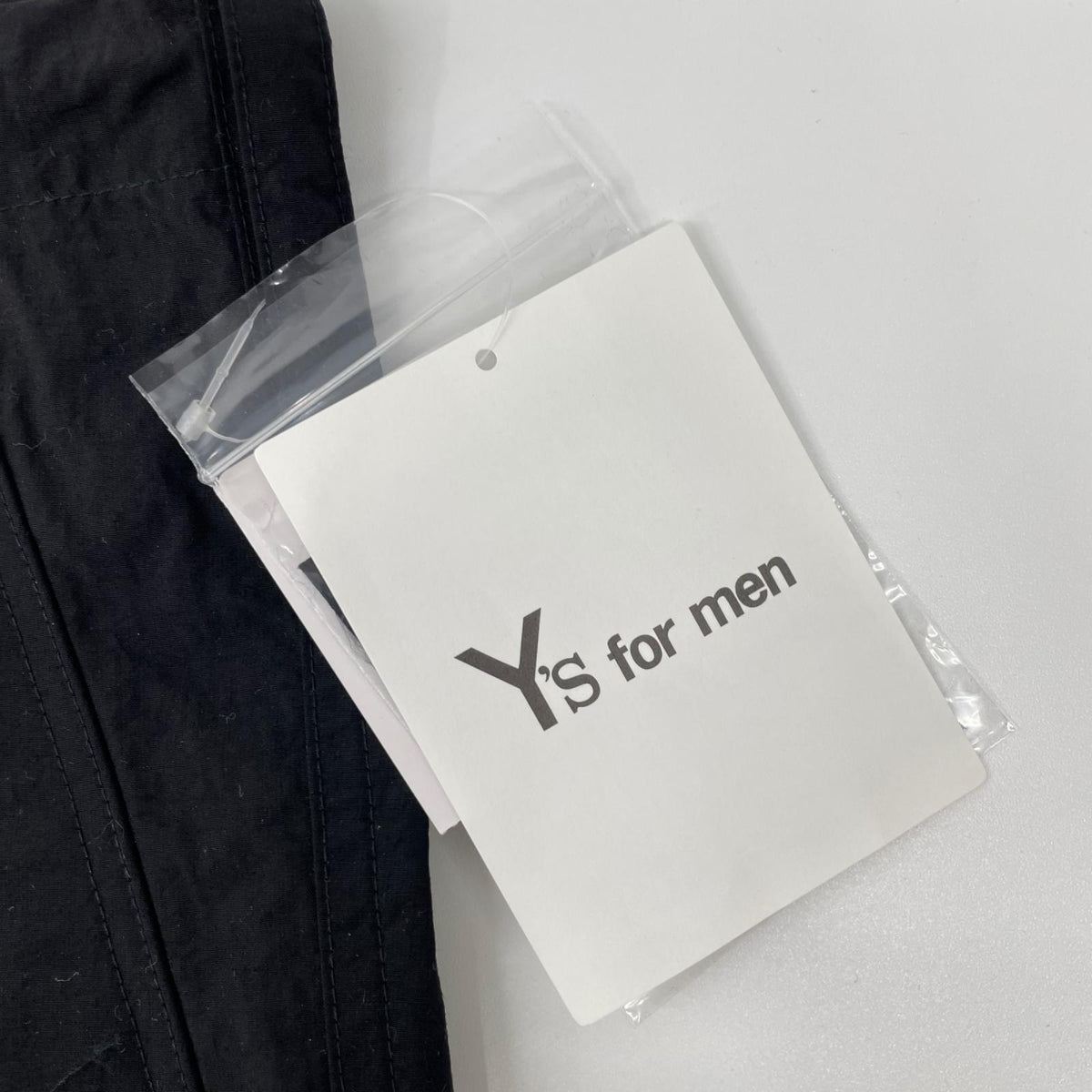 Y's for men ワイズフォーメン ML-P08-600 ブラック ナイロン NYLON WEATHER CARGO PANTS カーゴパンツ ボトムス