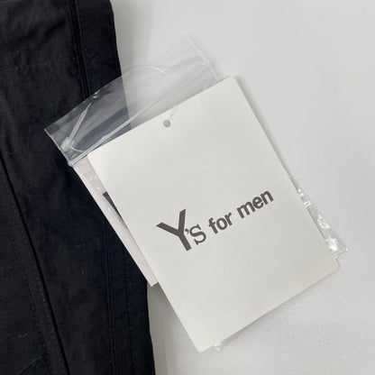 Y's for men ワイズフォーメン ML-P08-600 ブラック ナイロン NYLON WEATHER CARGO PANTS カーゴパンツ ボトムス