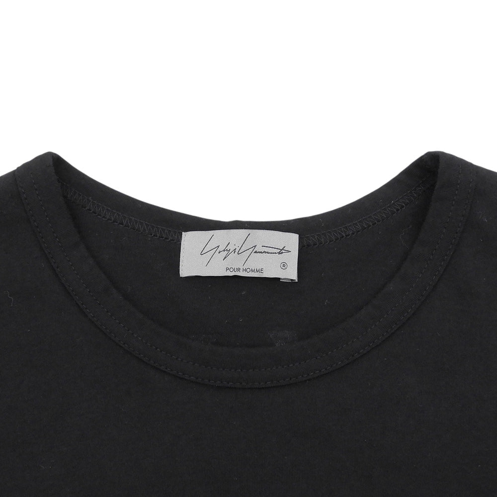 Yohji Yamamoto POUR HOMME ヨウジヤマモトプールオム SUIT GABARDINE G-NO TUCK P トップス メンズ ブラック 3 HO-T80-088 24AW トップス