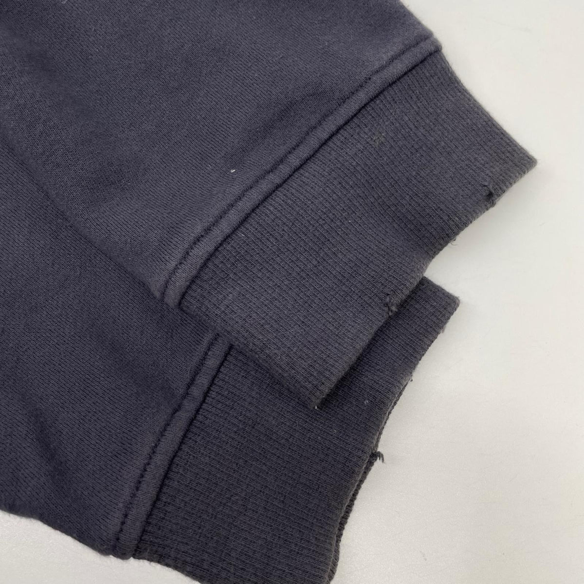 Yohji Yamamoto POUR HOMME ヨウジヤマモトプールオム HJ-T40-073 23AW パープル DISTRESSED FLEECE ZIP-UP HOODIE ダメージ加工 スウェットジップアップ パーカー トップス