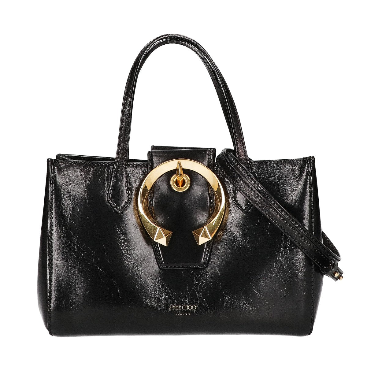 JIMMY CHOO ジミーチュウ 【美品】MADELINE マデリン 2WAYショルダー ハンドバッグ