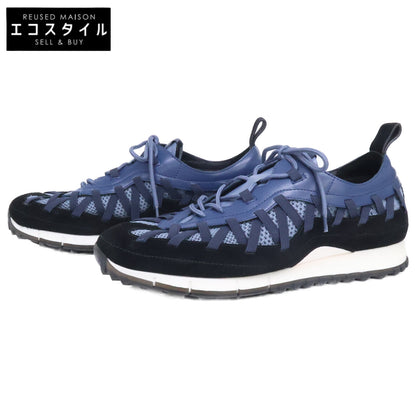 JIMMY CHOO ジミーチュウ 【美品】ZIZA レザー/スエード/ファブリック スニーカー シューズ