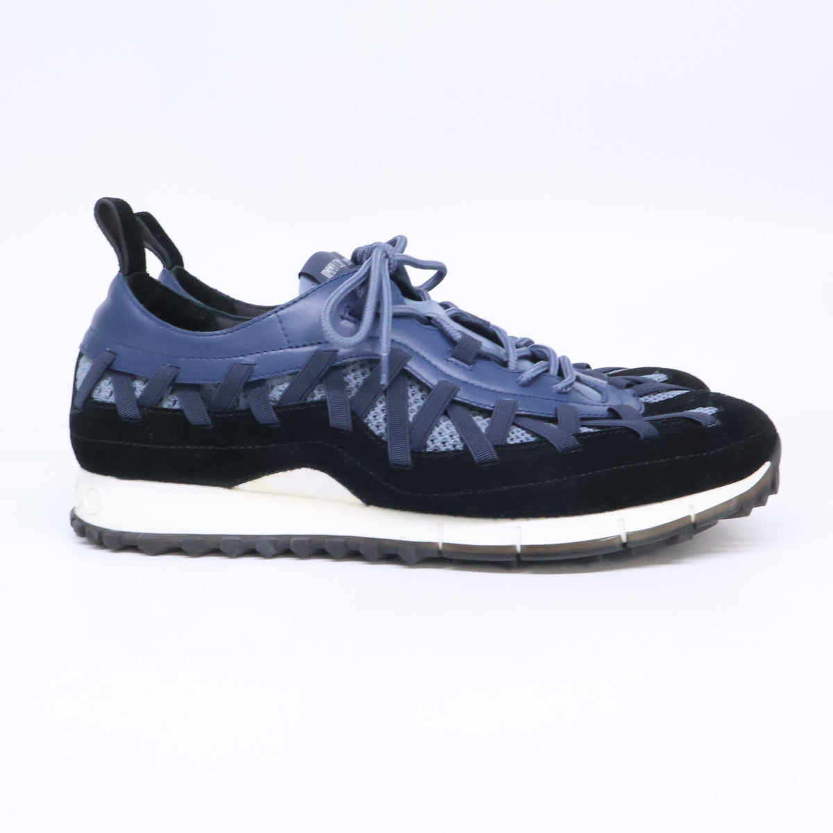 JIMMY CHOO ジミーチュウ 【美品】ZIZA レザー/スエード/ファブリック スニーカー シューズ