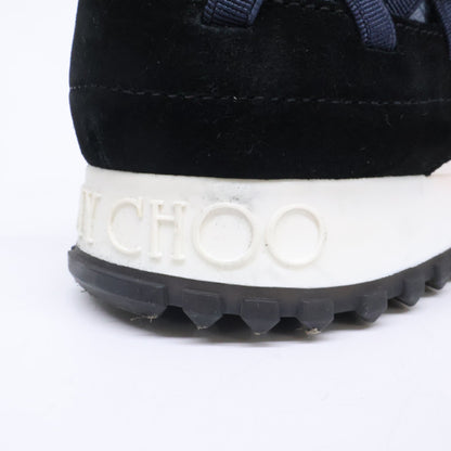 JIMMY CHOO ジミーチュウ 【美品】ZIZA レザー/スエード/ファブリック スニーカー シューズ
