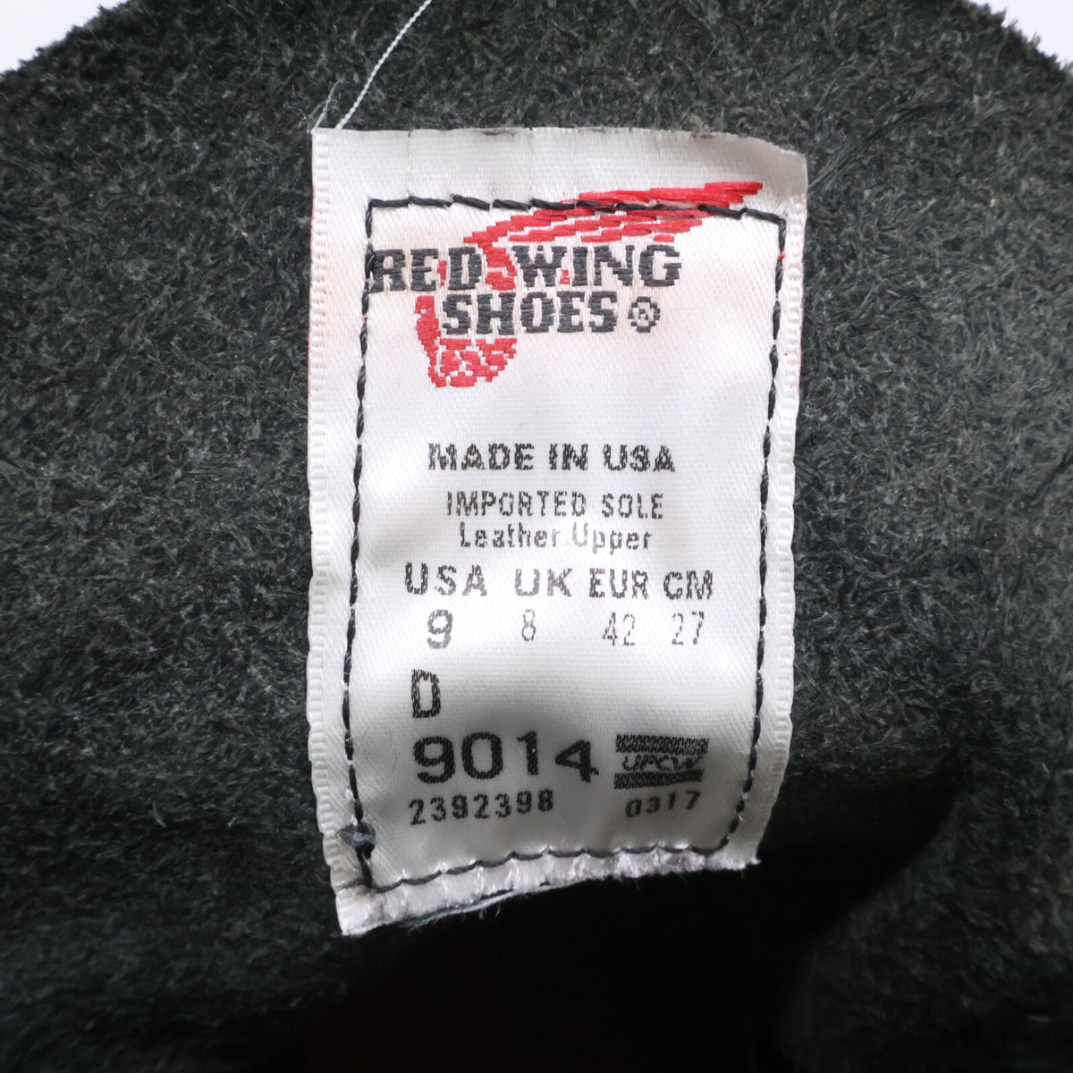 Red Wing レッドウィング 【美品】9014 BECKMAN ROUND ベックマンラウンド フェザーストーンレザー ワークブーツ シューズ