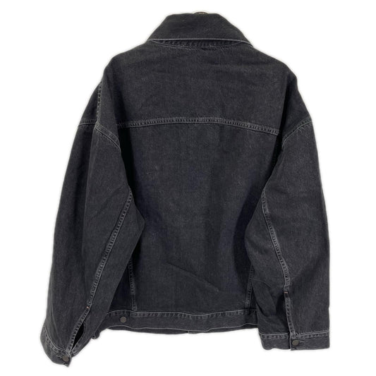 ACNE STUDIOS アクネ ストゥディオズ FN-UX-OUTW000049 ブラック コットン オーバーサイズ デニムジャケット ジャケット