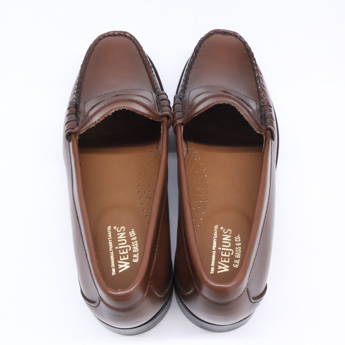 G.H.BASS ジーエイチバス 【新品同様】BA11010H LARSON MOC PENNY ラーソン ハイシャインレザー コインローファー シューズ