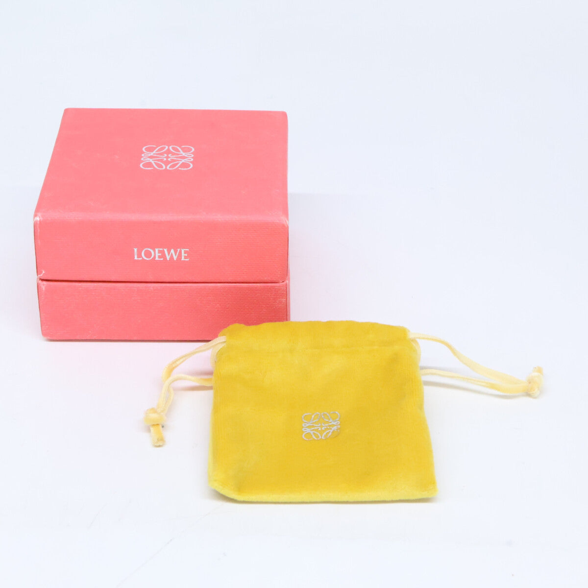 LOEWE ロエベ 925 ナパツイスト フープ ピアス