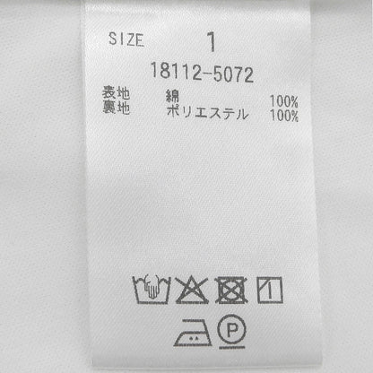 CLANE クラネ コットン ウエスト デザイン ボリューム ワンピース レディース 白 ホワイト 1 25SS ワンピース