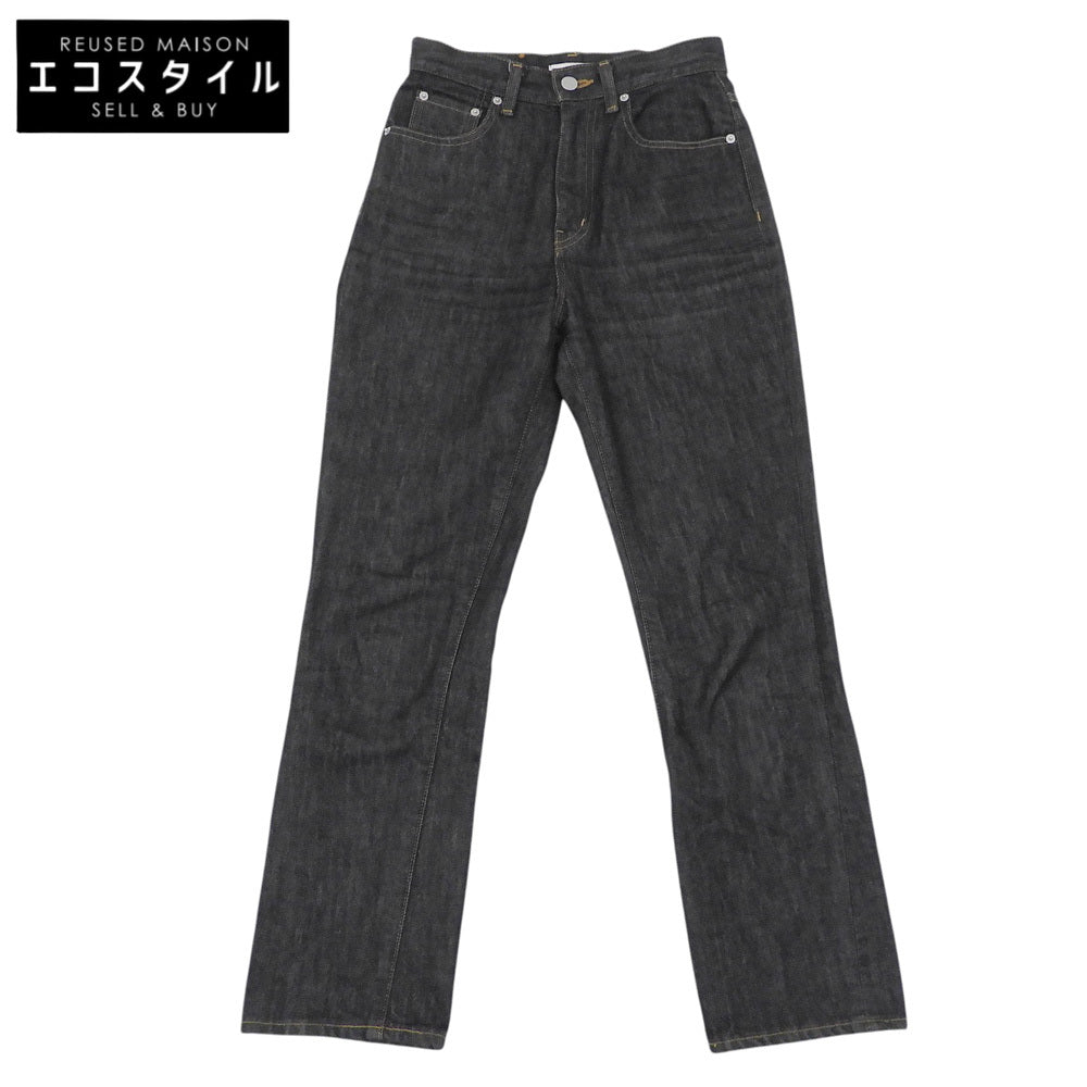 CLANE クラネ 美品 SECRET DENIM PANTS デニムパンツ ボトムス レディース インディゴ 0 ボトムス