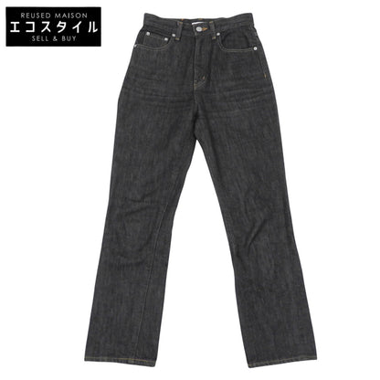 CLANE クラネ 美品 SECRET DENIM PANTS デニムパンツ ボトムス レディース インディゴ 0 ボトムス