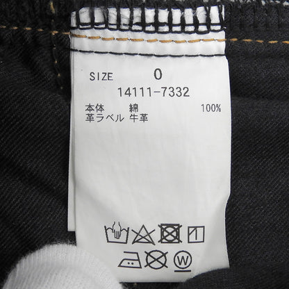 CLANE クラネ 美品 SECRET DENIM PANTS デニムパンツ ボトムス レディース インディゴ 0 ボトムス
