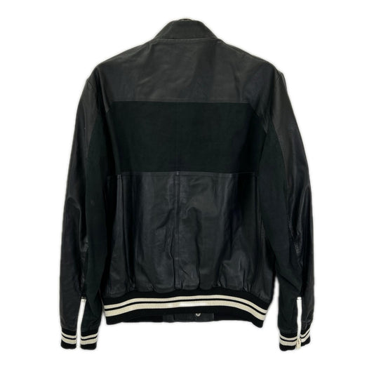 DIESEL ディーゼル ブラック 切替シングルライダースジャケット ジャケット