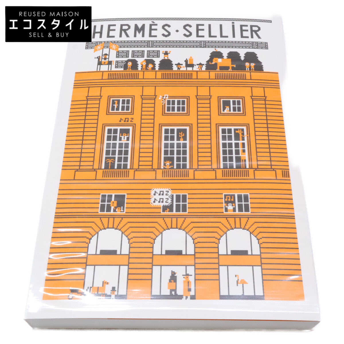 HERMES エルメス 【新品同様】フォーブル・エクスリブリス パリ・フォーブル・サントノーレ本店 ノートブック 文房具