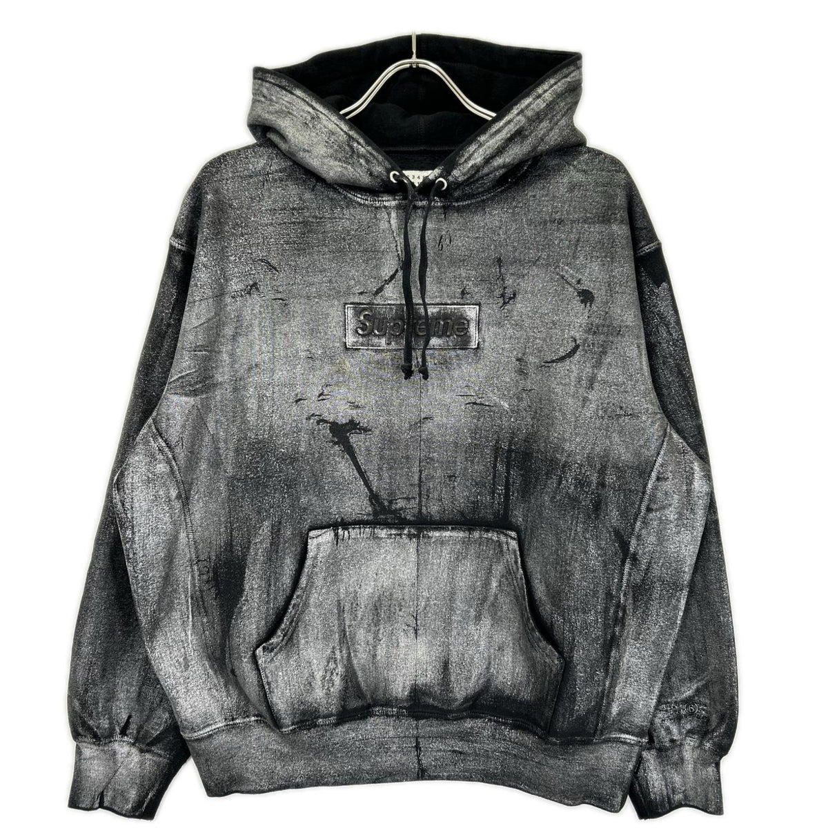 Supreme シュプリーム 【×MM6】24SS ブラック Foil Box Logo Hooded/ボックスロゴパーカー トップス
