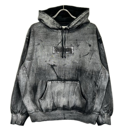 Supreme シュプリーム 【×MM6】24SS ブラック Foil Box Logo Hooded/ボックスロゴパーカー トップス