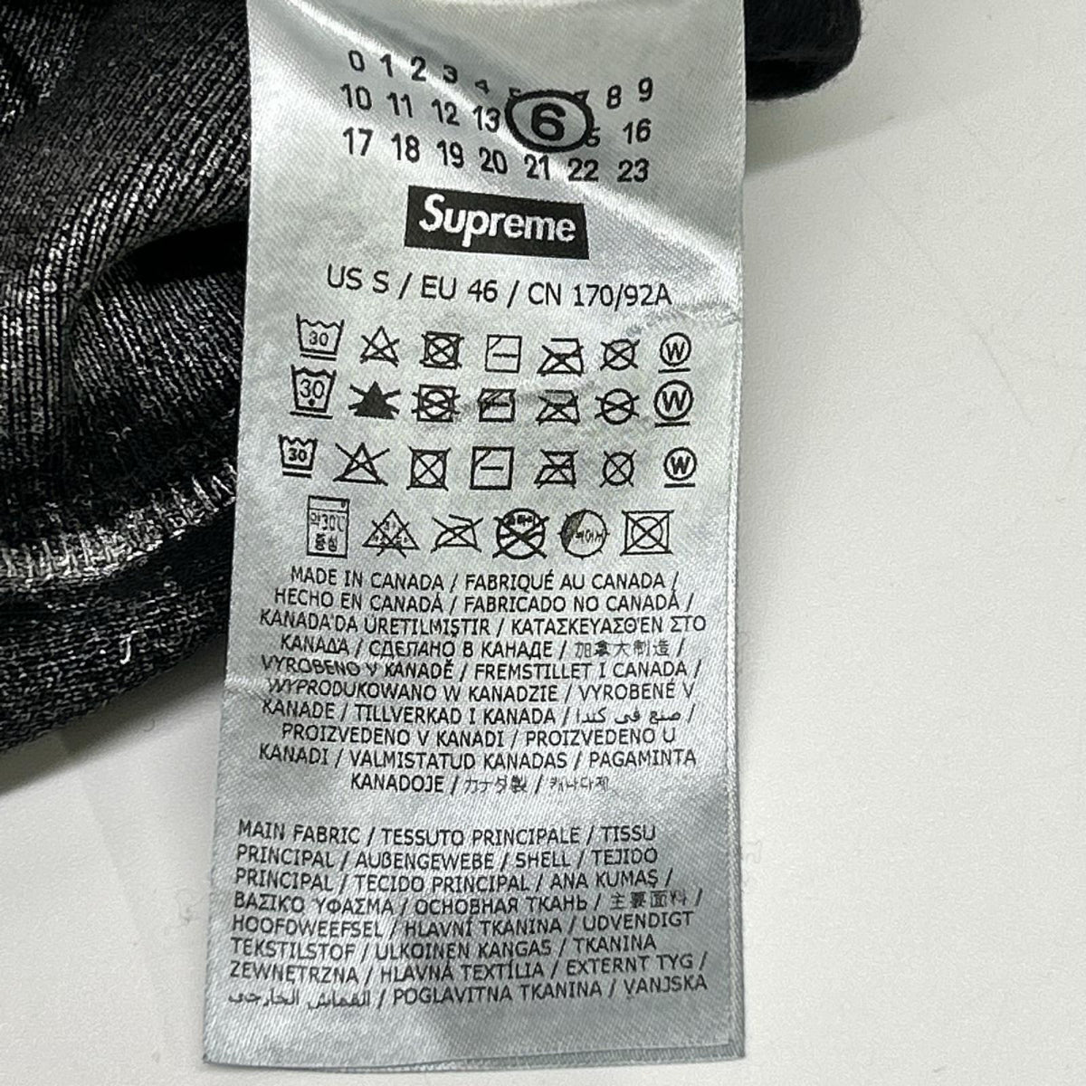 Supreme シュプリーム 【×MM6】24SS ブラック Foil Box Logo Hooded/ボックスロゴパーカー トップス