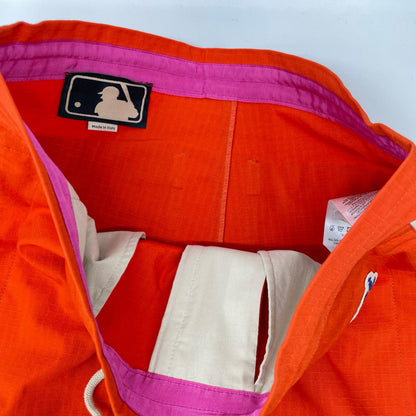 GUCCI グッチ 【×MLB】オレンジ ボストン・レッドソックス パッチ付き ナイロンジョガーパンツ ボトムス
