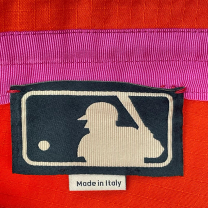GUCCI グッチ 【×MLB】オレンジ ボストン・レッドソックス パッチ付き ナイロンジョガーパンツ ボトムス