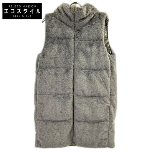 HERNO ヘルノ PI001729D グレー エコファーダウンベスト コート