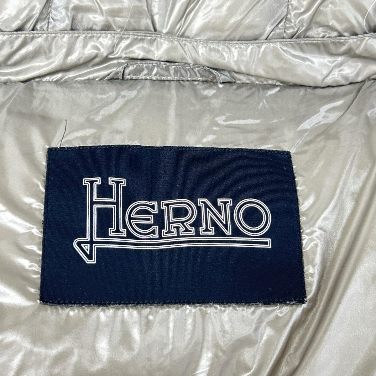 HERNO ヘルノ PI001729D グレー エコファーダウンベスト コート