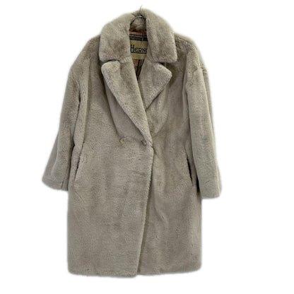 HERNO ヘルノ CA000440 グレー エコファーコート コート