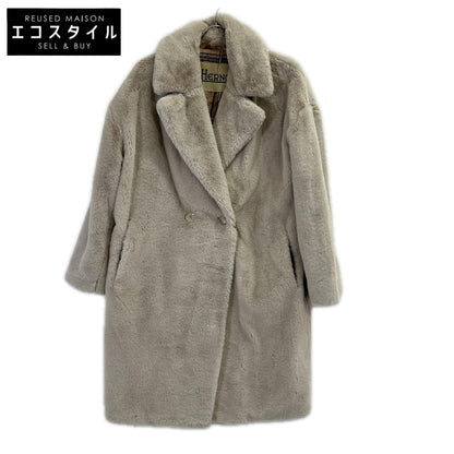 HERNO ヘルノ CA000440 グレー エコファーコート コート