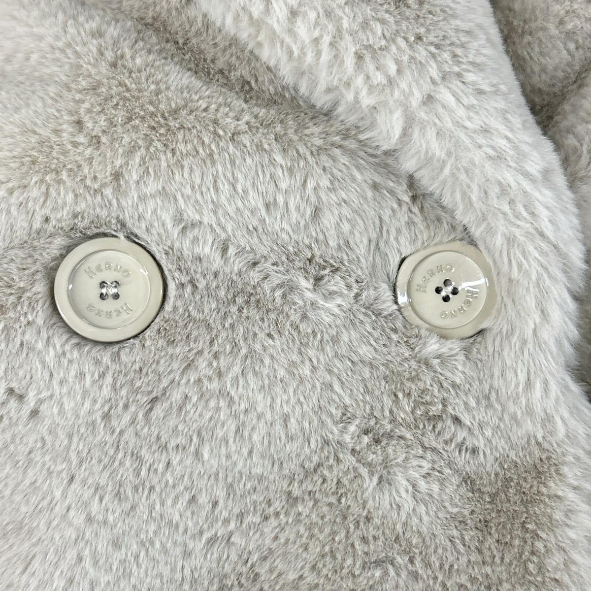 HERNO ヘルノ CA000440 グレー エコファーコート コート