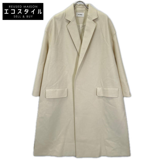 THE RERACS ザ・リラクス 23AW 23FWーRECTー377LーJ アイボリー ルーズチェスターコート コート