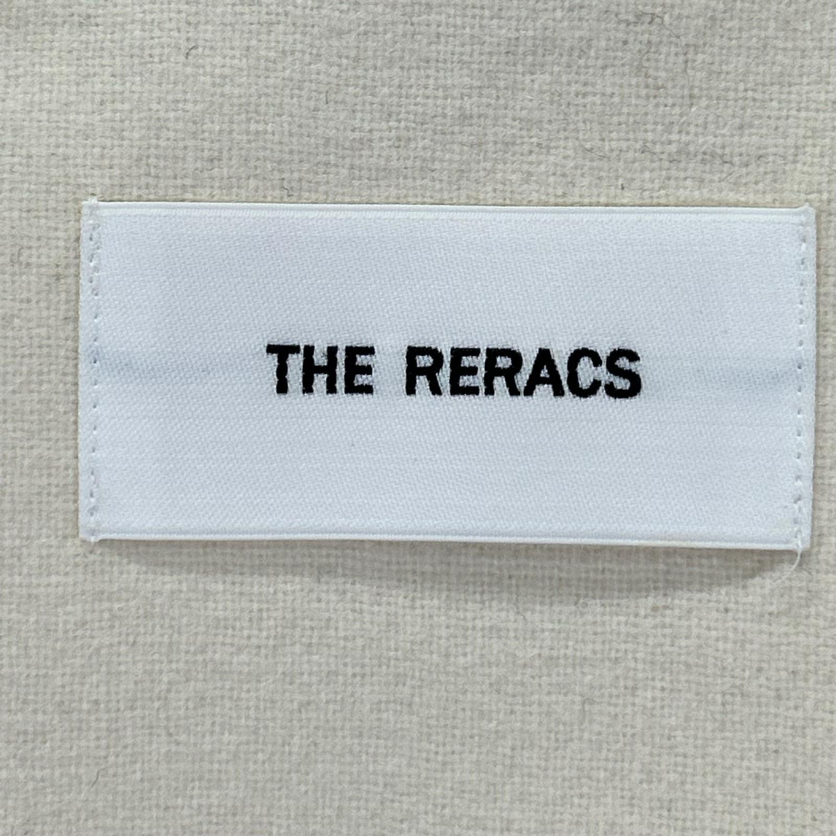 THE RERACS ザ・リラクス 23AW 23FWーRECTー377LーJ アイボリー ルーズチェスターコート コート