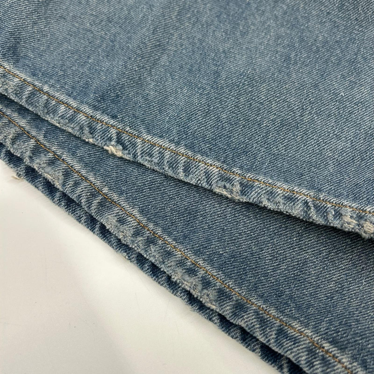 MM6 エムエムシックス 25年製 S52LA0246 インディゴ ドローストリング ウォッシュ加工 バギーデニムパンツ ボトムス