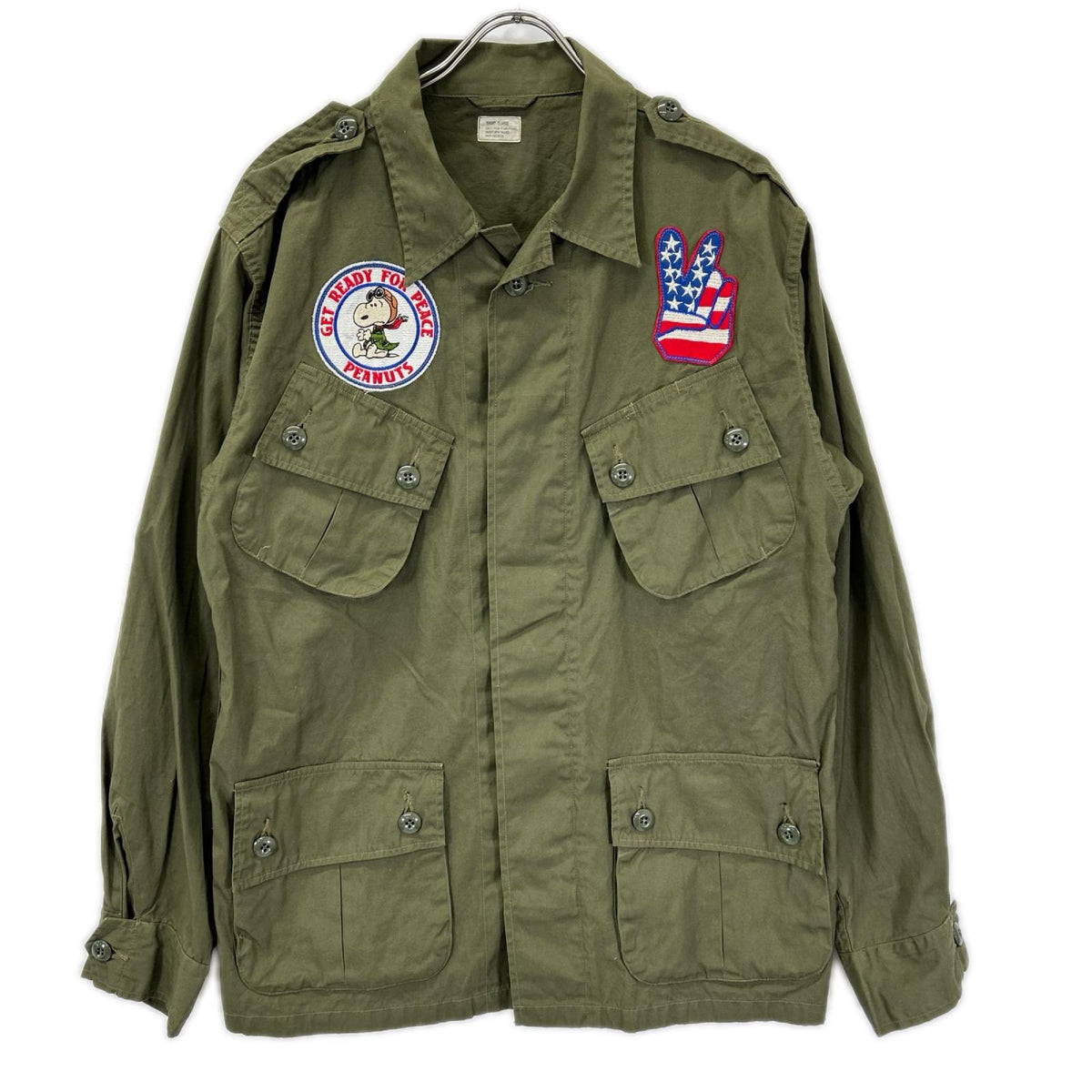 BUZZ RICKSON'S バズリクソンズ BR14798 カーキ COAT MAN'S COMBAT TROPICAL PATCH/ファティーグジャケット ジャケット