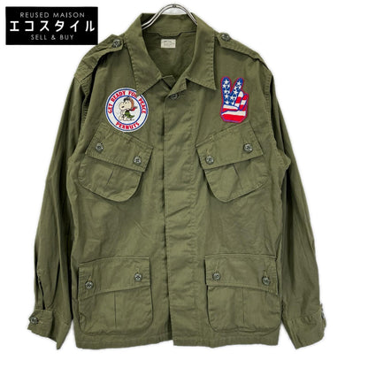 BUZZ RICKSON'S バズリクソンズ BR14798 カーキ COAT MAN'S COMBAT TROPICAL PATCH/ファティーグジャケット ジャケット