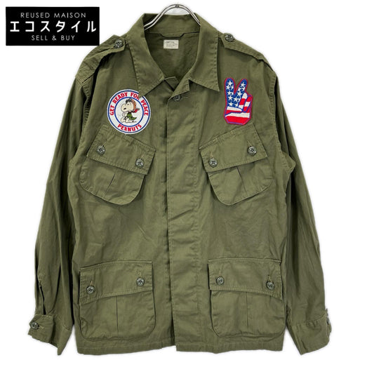 BUZZ RICKSON'S バズリクソンズ BR14798 カーキ COAT MAN'S COMBAT TROPICAL PATCH/ファティーグジャケット ジャケット