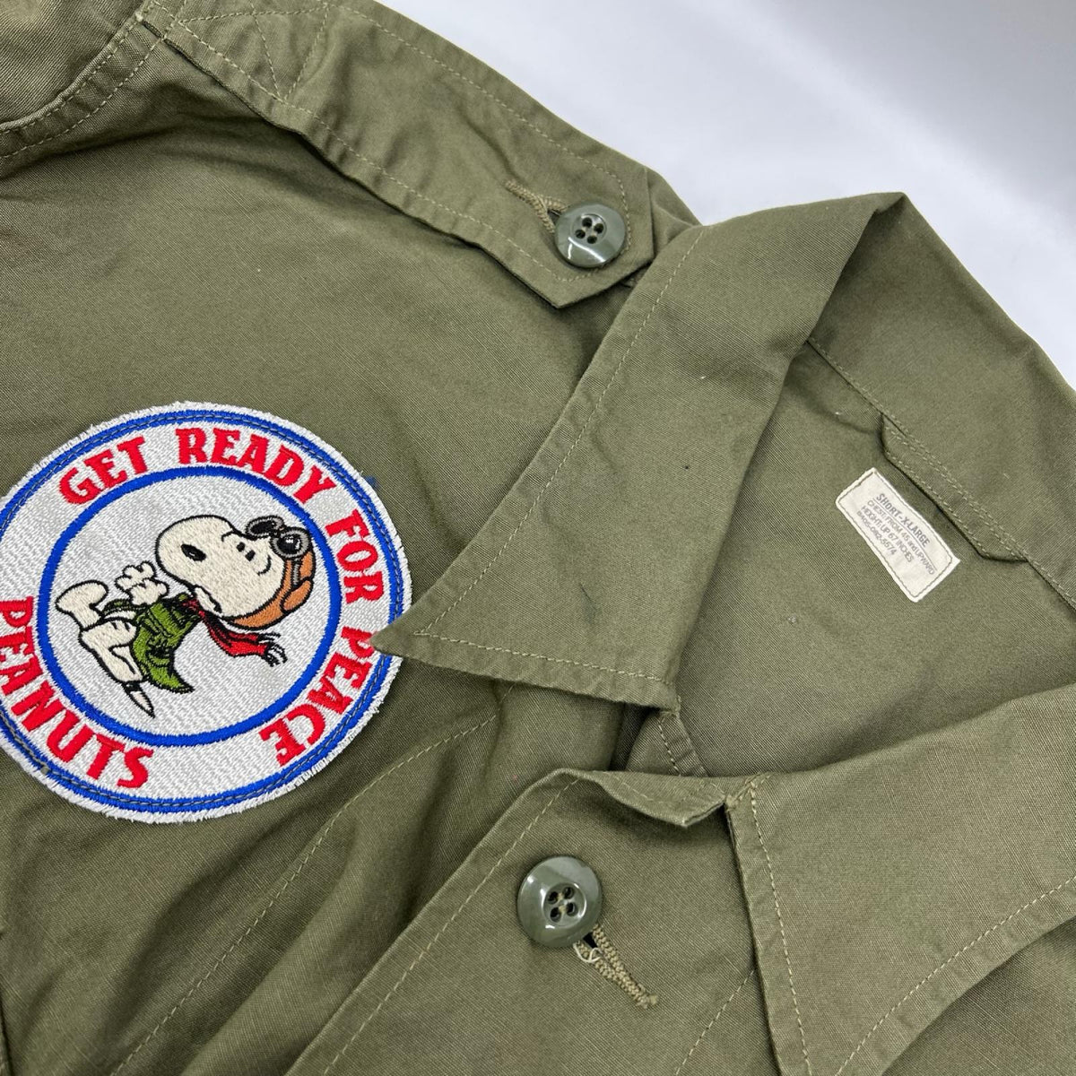 BUZZ RICKSON'S バズリクソンズ BR14798 カーキ COAT MAN'S COMBAT TROPICAL PATCH/ファティーグジャケット ジャケット