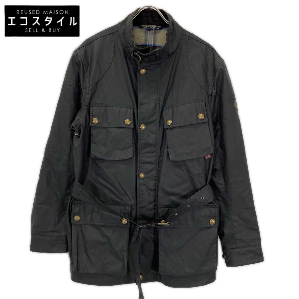 BELSTAFF ベルスタッフ ブラック オイルド TRIALMASTER JACKET/トレイルマスタージャケット ジャケット