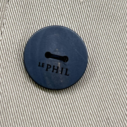 LE PHIL ル フィル 534-2250817 ベージュ Vネック フラップポケット ノーカラー ロングベスト ベスト