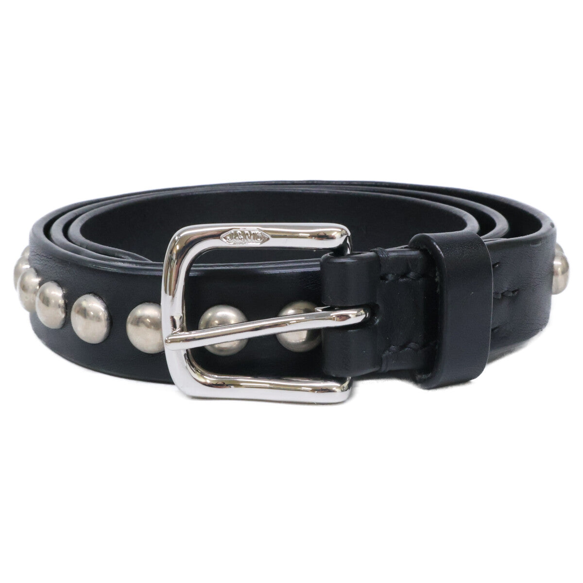 J&MDavidson ジェイアンドエムデヴィッドソン 【美品】BWSE-1DS-AN25 DOME RIVETS NARROW BELT ドームリベット ナロー 25mm ベルト